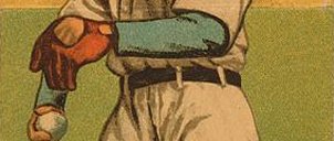 Vintage baseball player